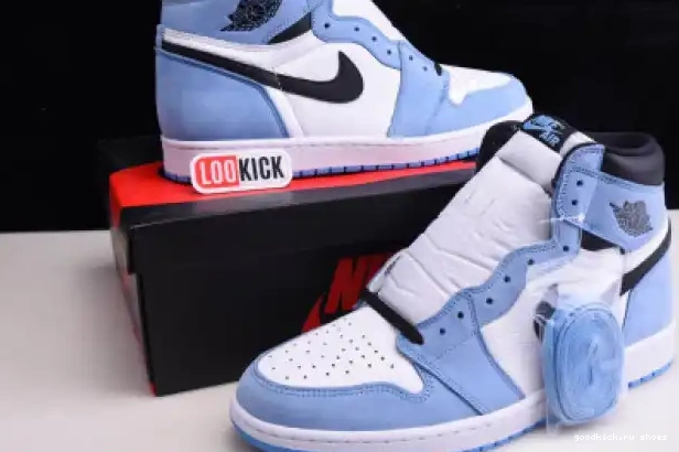 Cheap AIR 555088-134 BLUE WHITE 1 RETRO JORDAN BLACK HIGH UNIVERSITY 0327